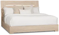 Malta Light Gray Panel Bed