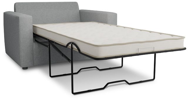 Siesta Suave Gray Fabric Innerspring Sleeper