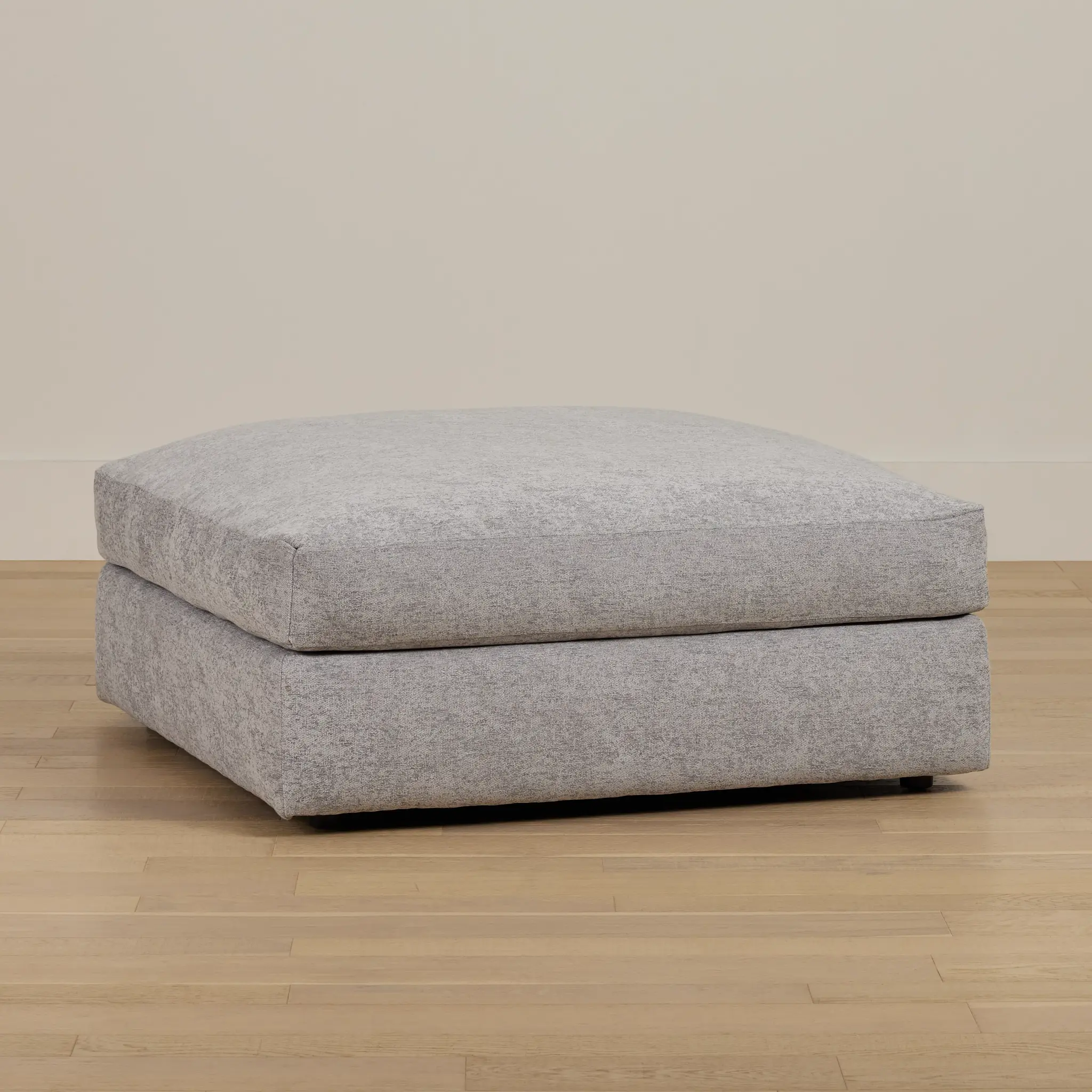 Calista Pewter Fabric Cocktail Ottoman Calista Pewter Fabric Cocktail Ottoman