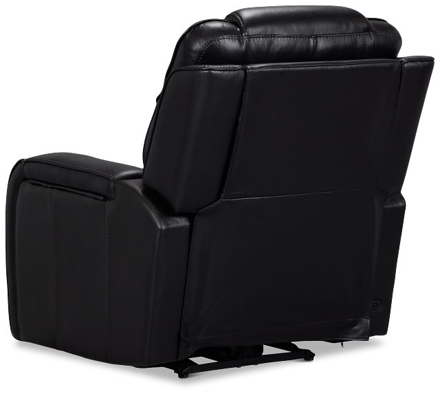 Eclipse Black Lthr/vinyl Power Recliner