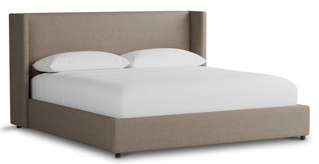 Captiva Elite Brown 48" Upholstered Shelter Bed
