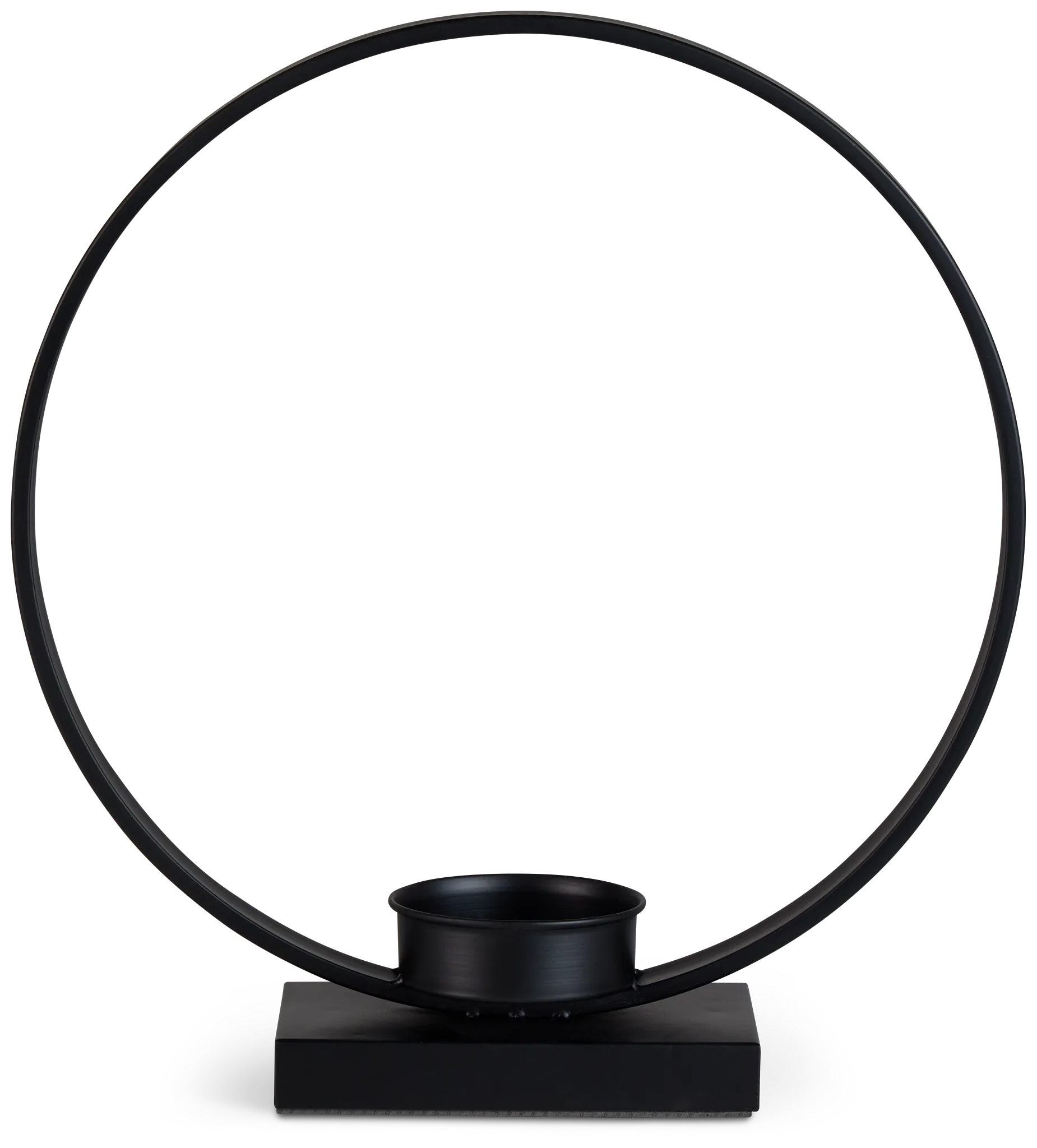 Proti Black Small Candle Holder