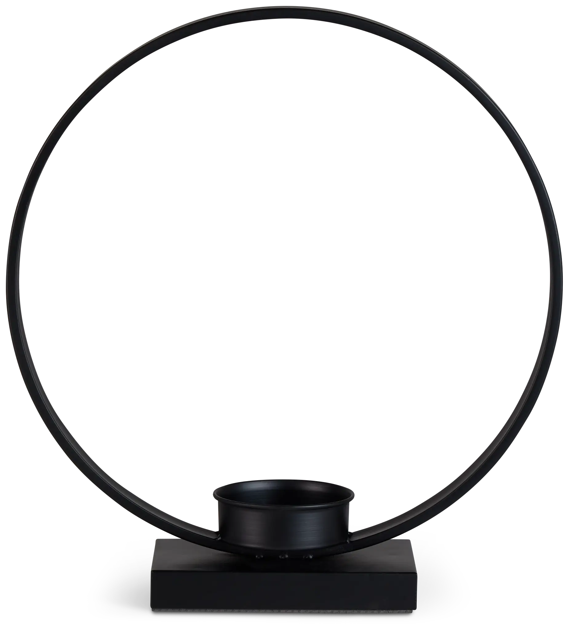 Proti Black Small Candle Holder Proti Black Small Candle Holder