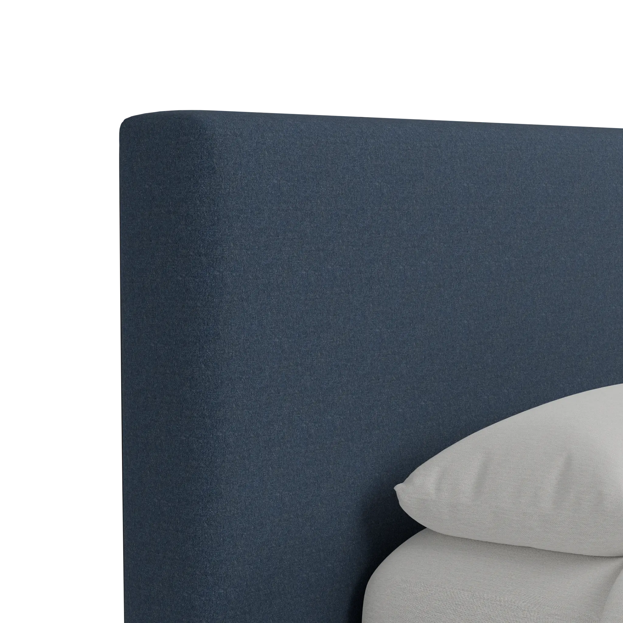 Grayton Maguire Blue 44" Upholstered Platform Bed Grayton Maguire Blue 44" Upholstered Platform Bed