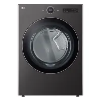 Lg 6500 Series Black Front Load Electric Dryer