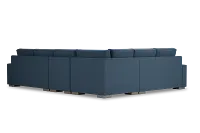 Edgewater Elite Blue Medium Two-arm Sectional