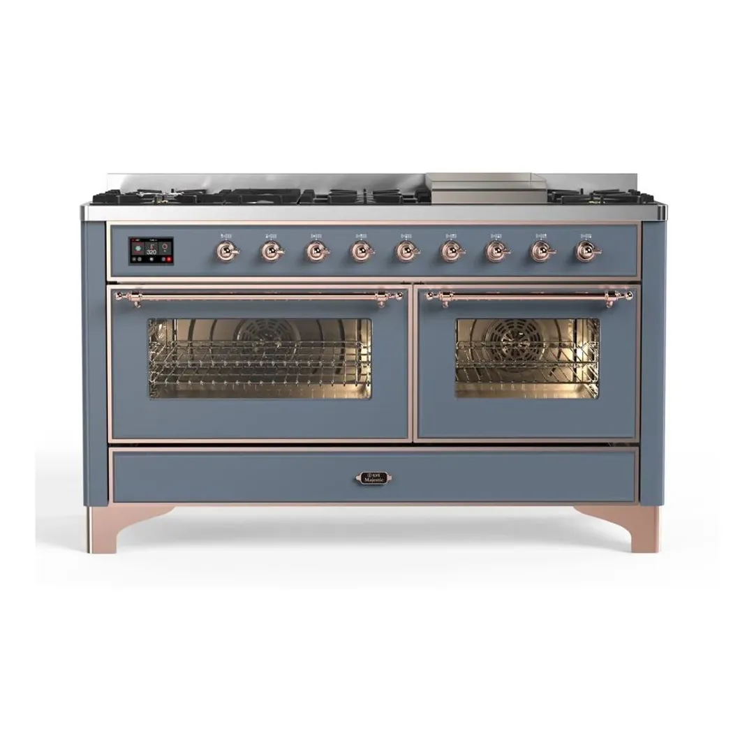 Ilve Majestic Ii Blue 60" Gas Range