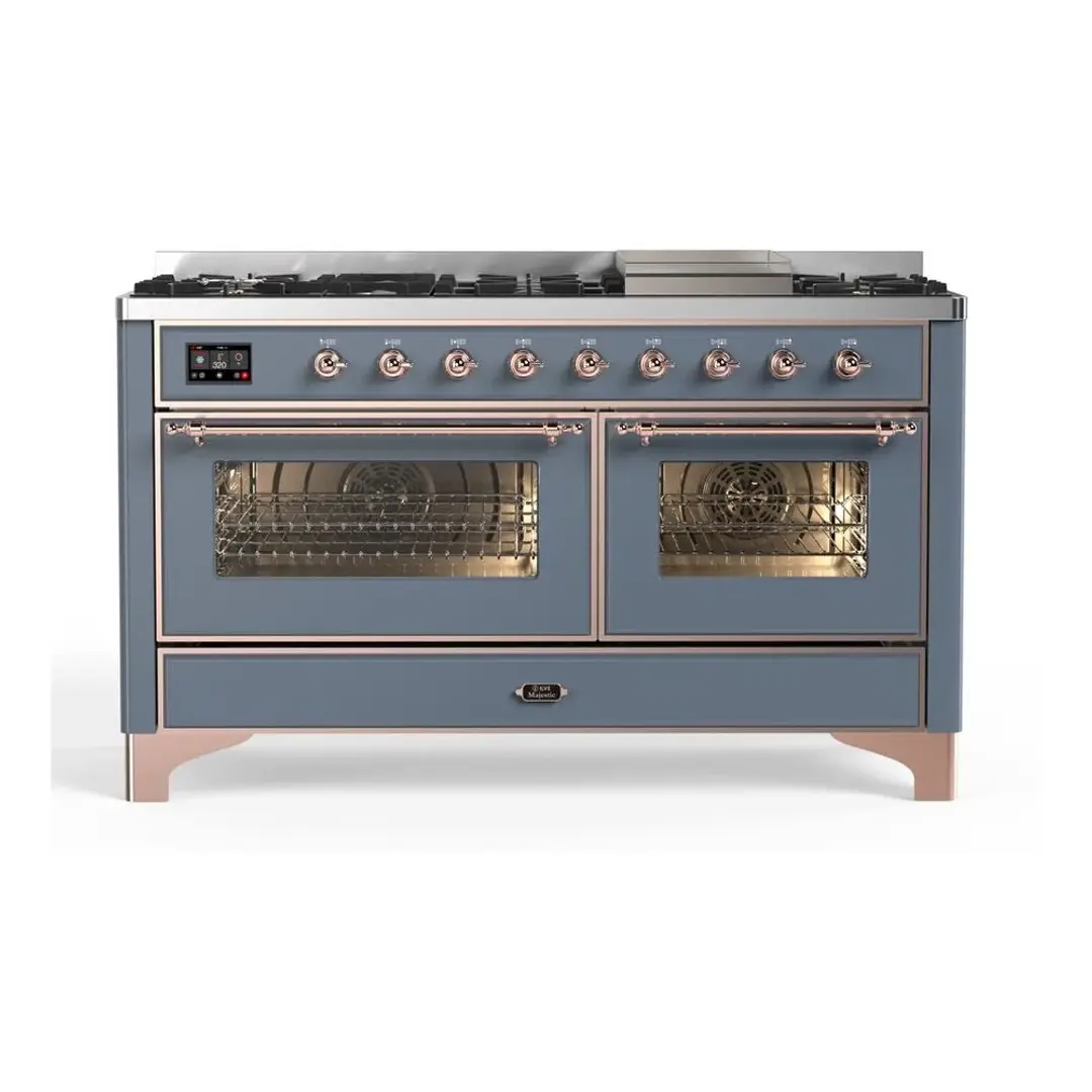 Ilve Majestic Ii Blue 60" Gas Range Ilve Majestic Ii Blue 60" Gas Range