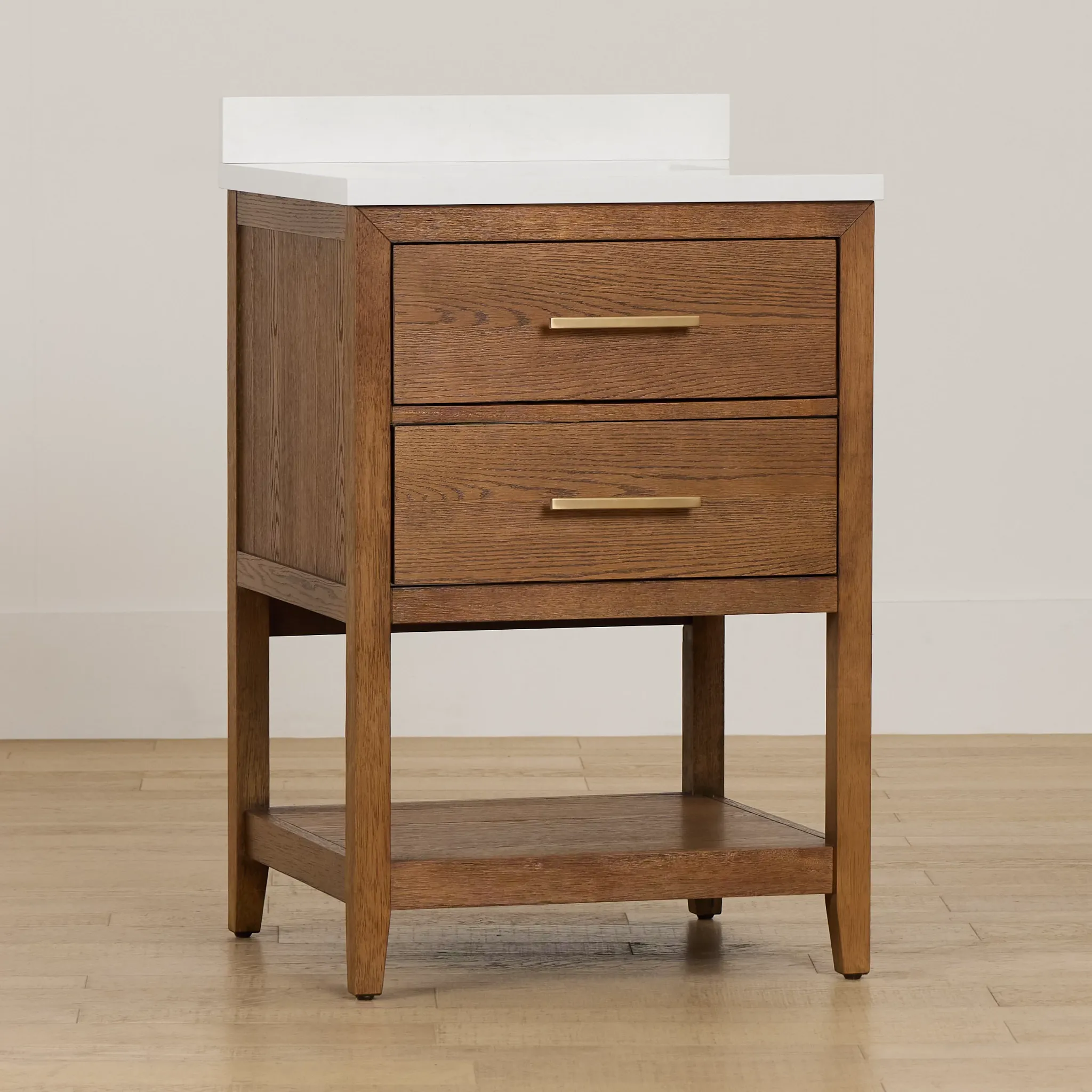 Alden Mid Tone 24" Single Bathroom Vanity