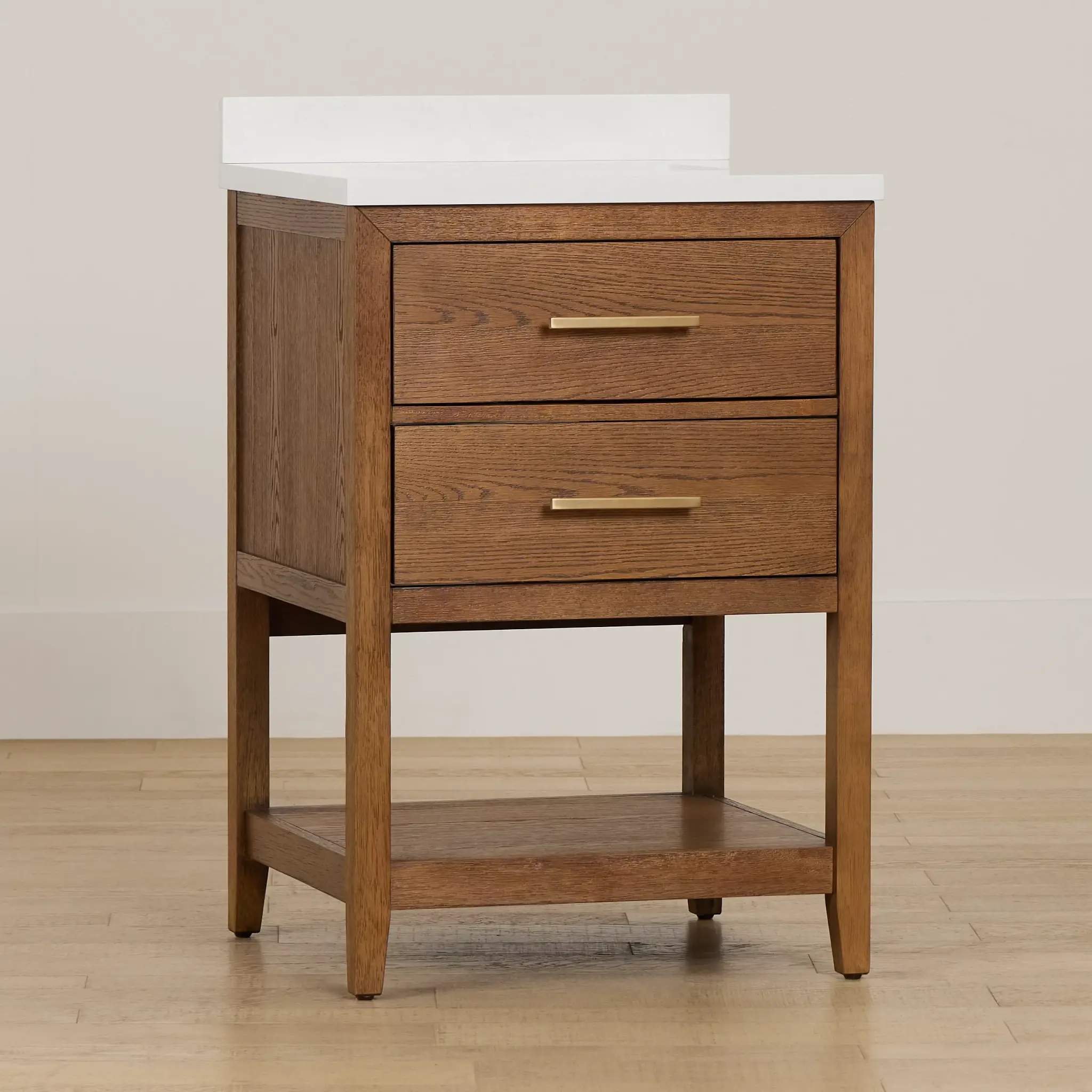 Alden Mid Tone 24" Single Bathroom Vanity Alden Mid Tone 24" Single Bathroom Vanity