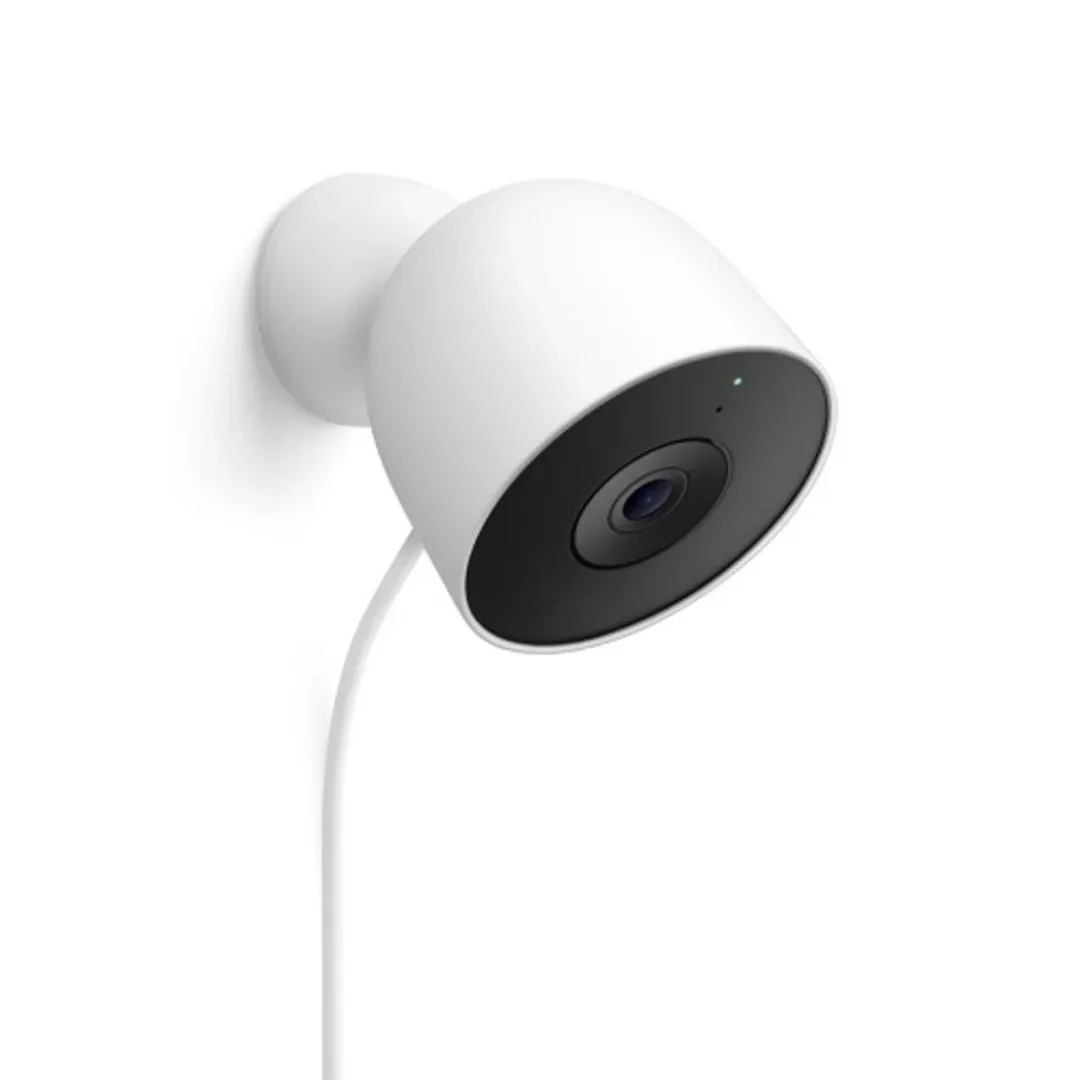 Google Nest Outdoor Cam Wired Pro Version White Outdoor Security Cameras