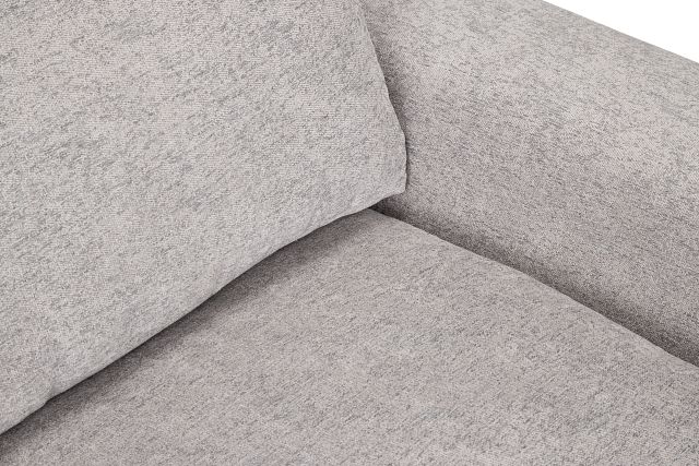 Calista Pewter Fabric Sofa