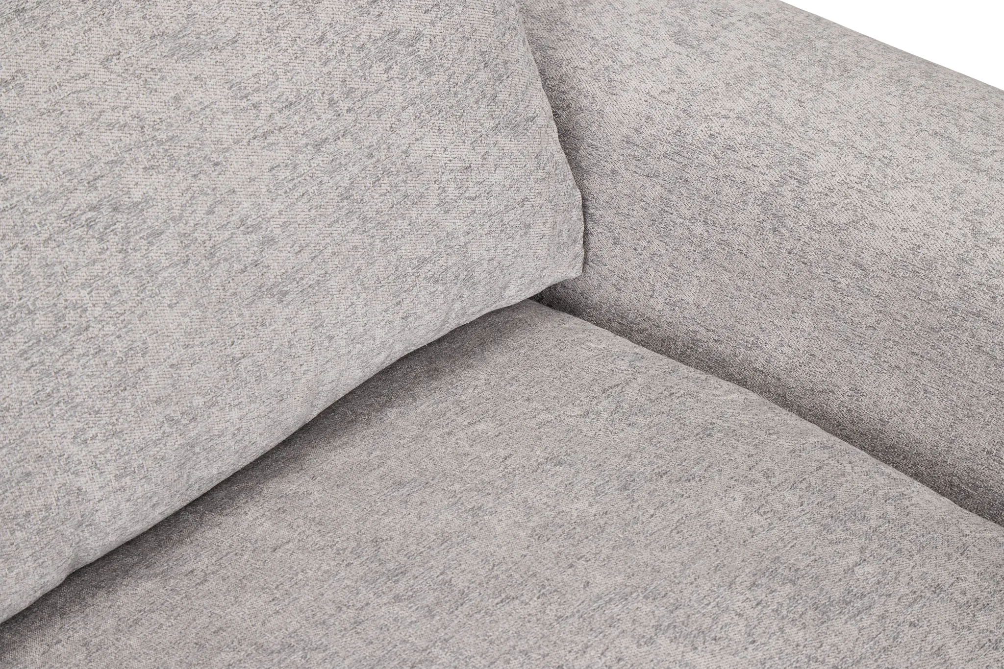 Calista Pewter Fabric Sofa