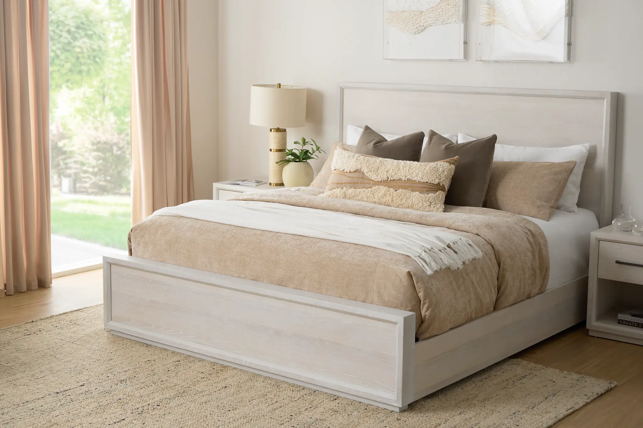 Gables White Panel Bed Gables White Panel Bed
