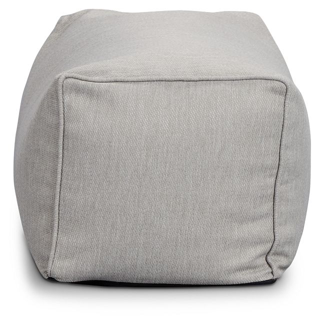 Castaway Dark Beige Bean Bag Ottoman