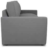 Siesta Revenue Gray Fabric Sofa