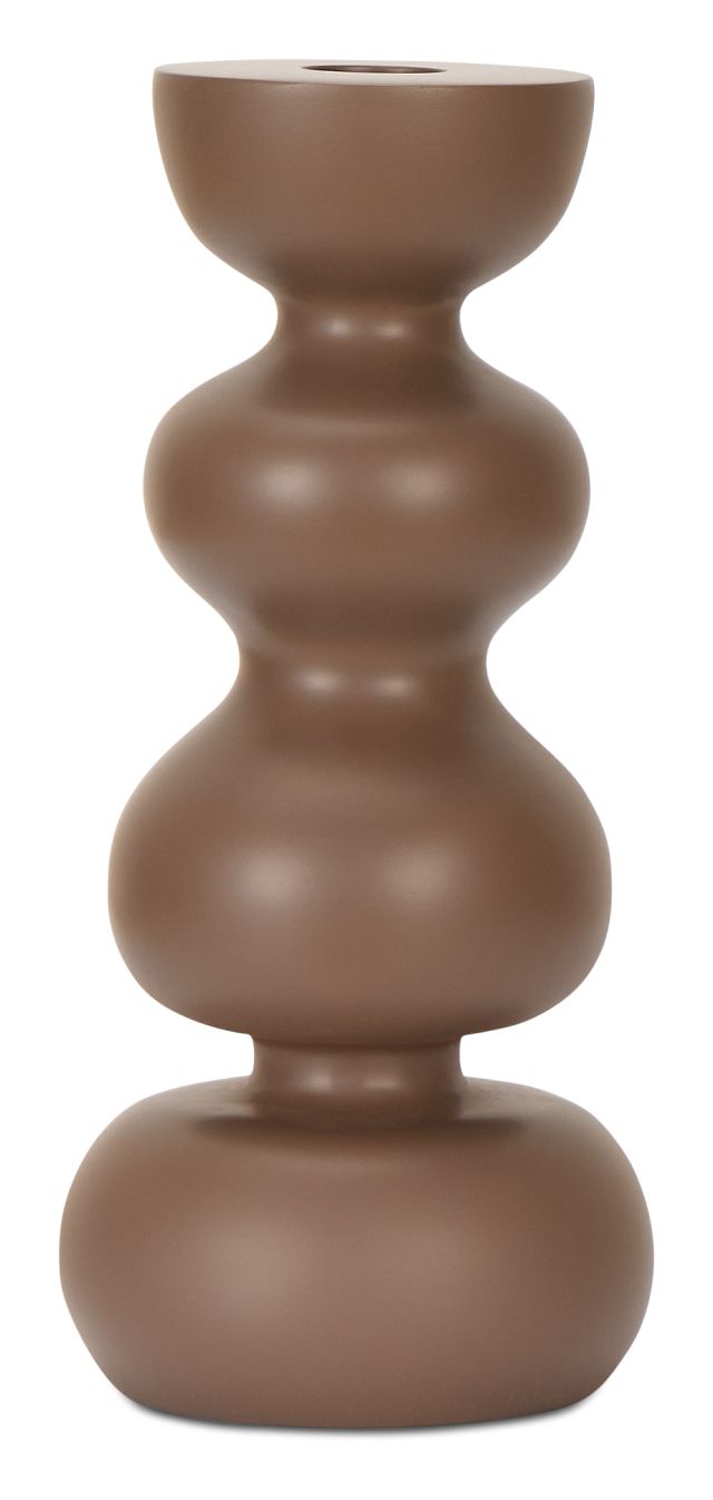 Vesa Brown Candle Holder
