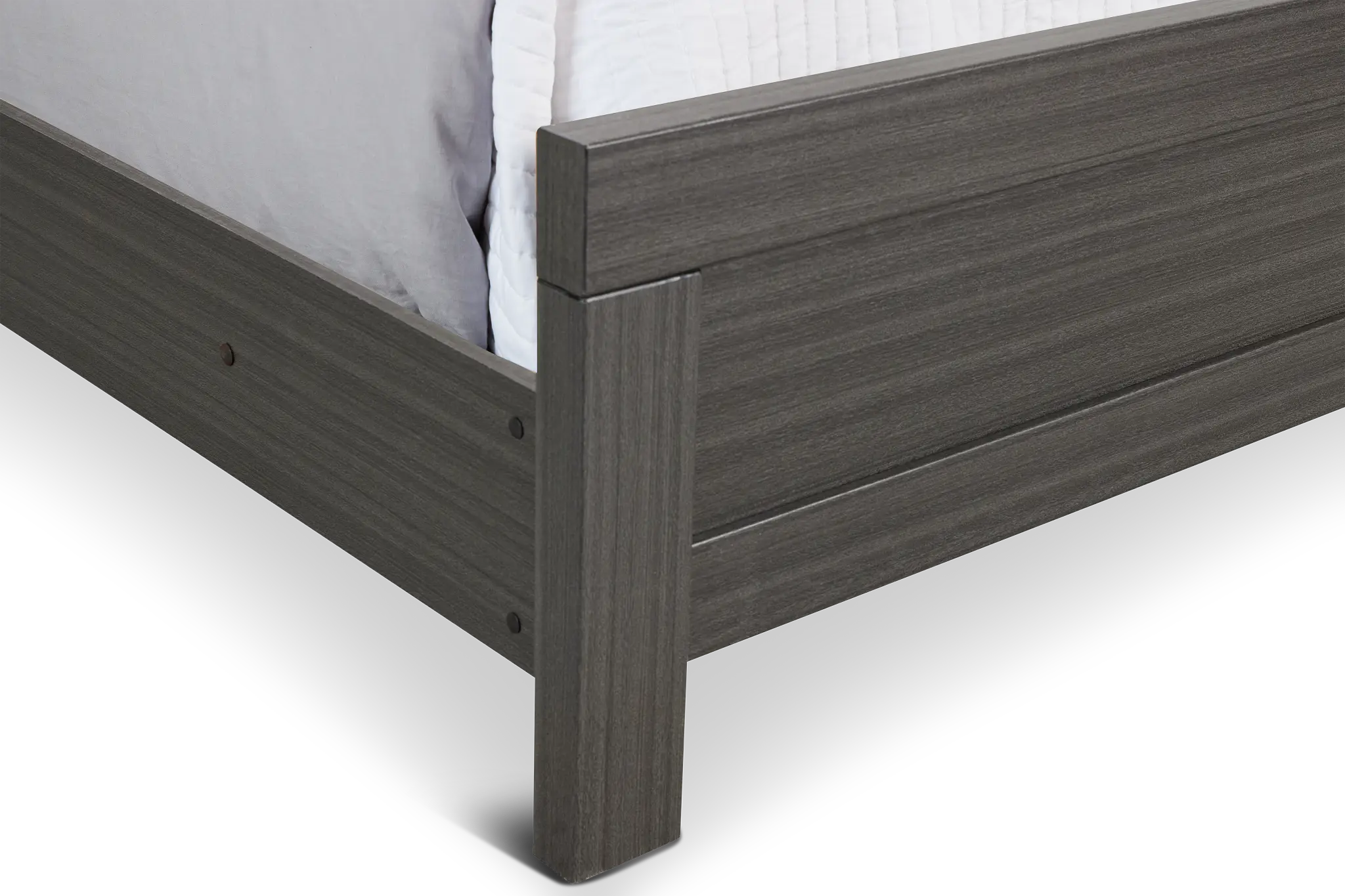 Everett Gray Panel Bed Everett Gray Panel Bed