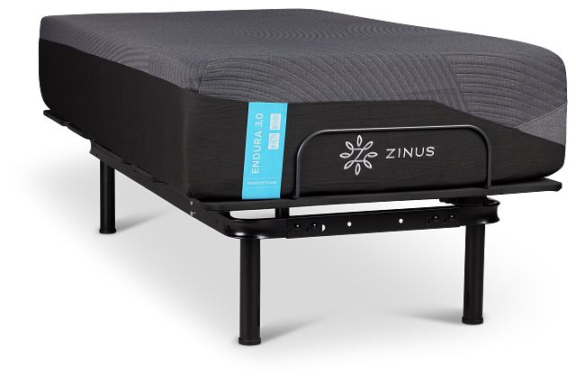 Zinus Endura 3.0 Plush Slat Adjustable Mattress Set