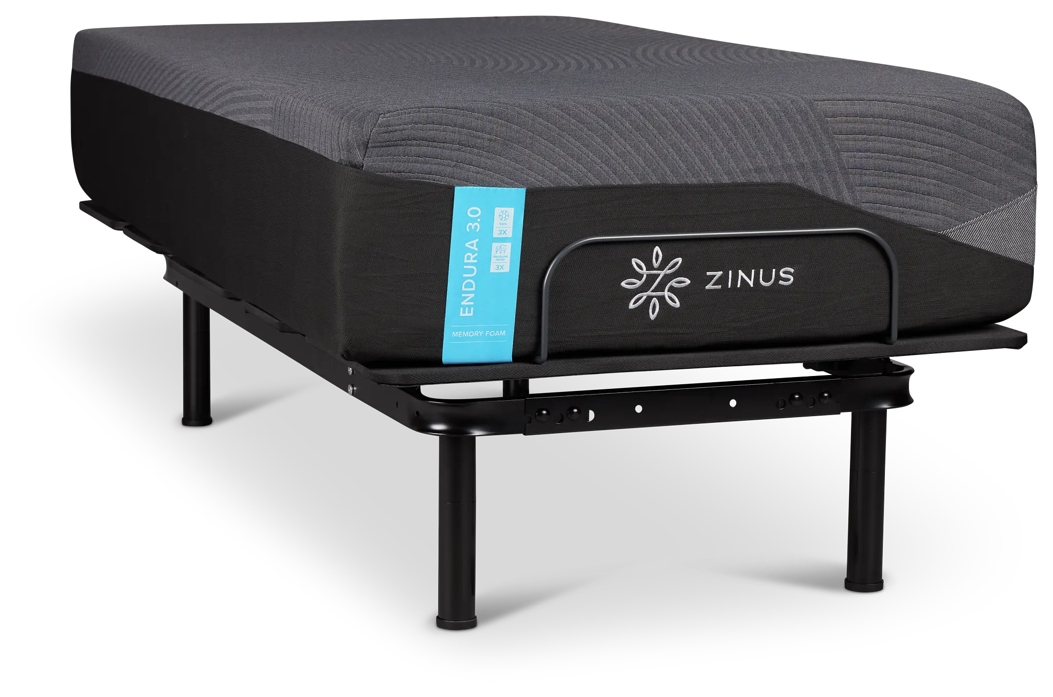 Zinus Endura 3.0 Plush Slat Adjustable Mattress Set Zinus Endura 3.0 Plush Slat Adjustable Mattress Set