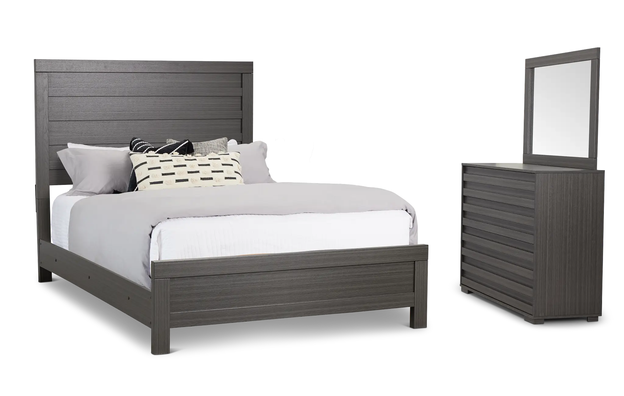 Everett Gray Panel Bedroom Everett Gray Panel Bedroom