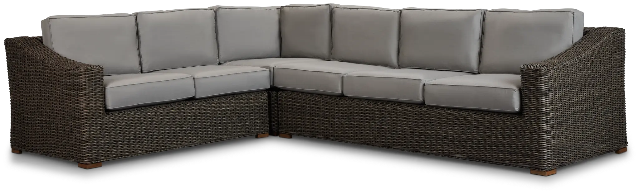 Canyon Gray Gray Medium Right Sectional Canyon Gray Gray Medium Right Sectional