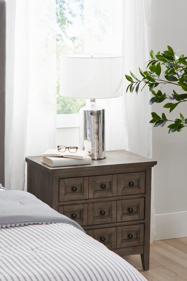 Frost Silver Table Lamp