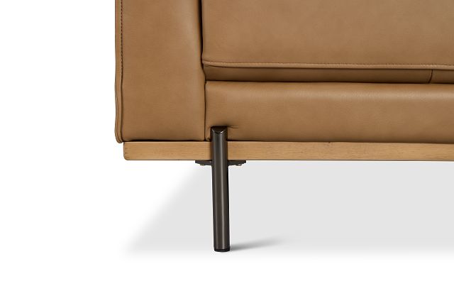 Tessa Light Brown Leather Chair