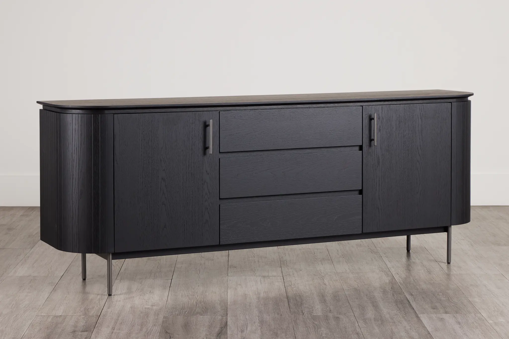 Nomad Black Round Buffet Nomad Black Round Buffet