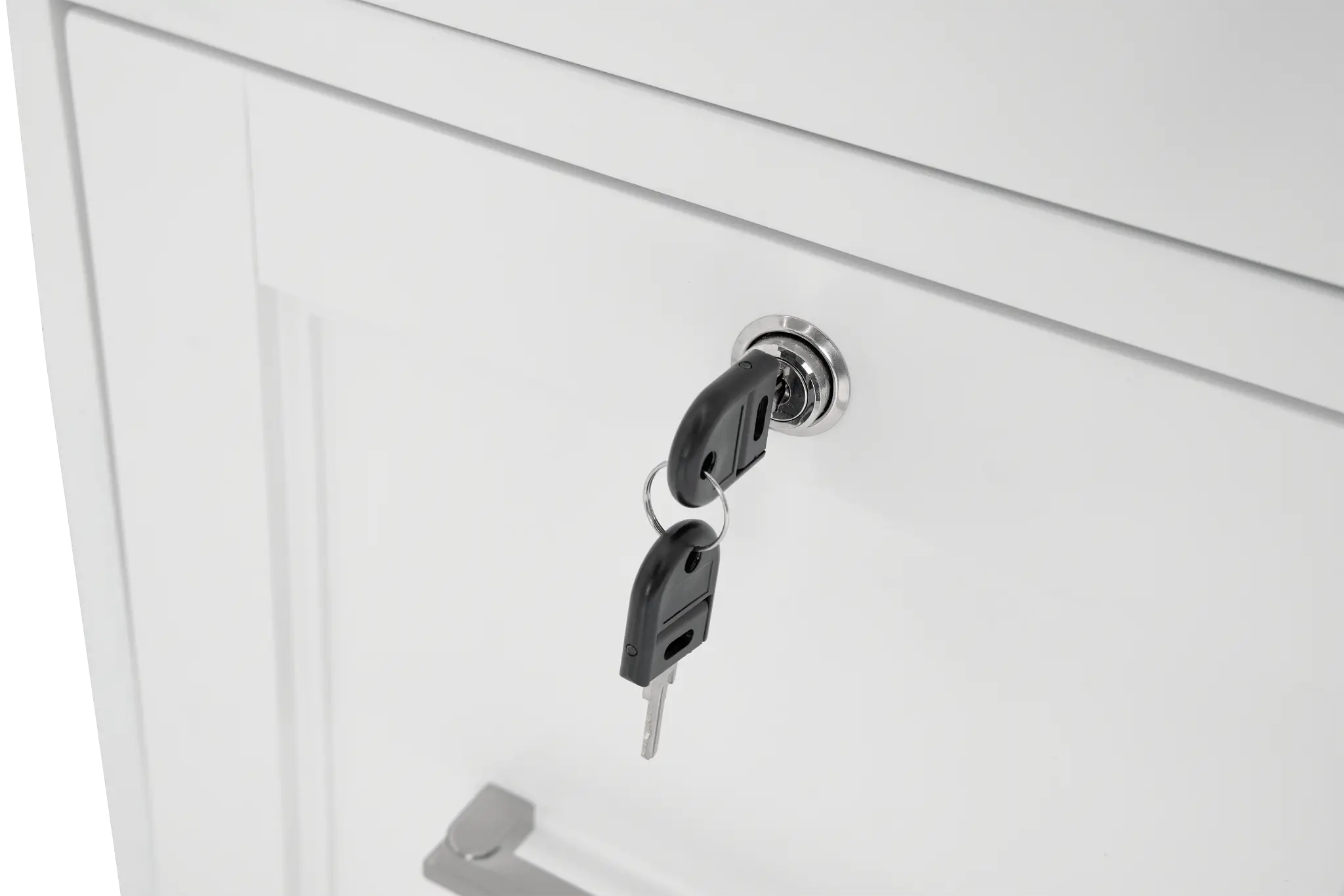 Newport White 5 Piece L Desk Newport White 5 Piece L Desk