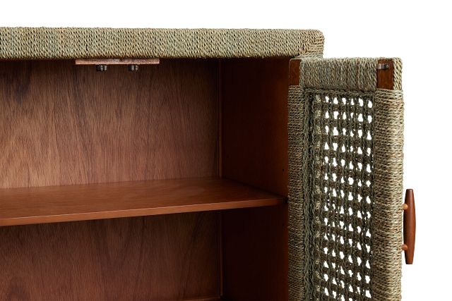 Costas Mid Tone Woven Cabinet