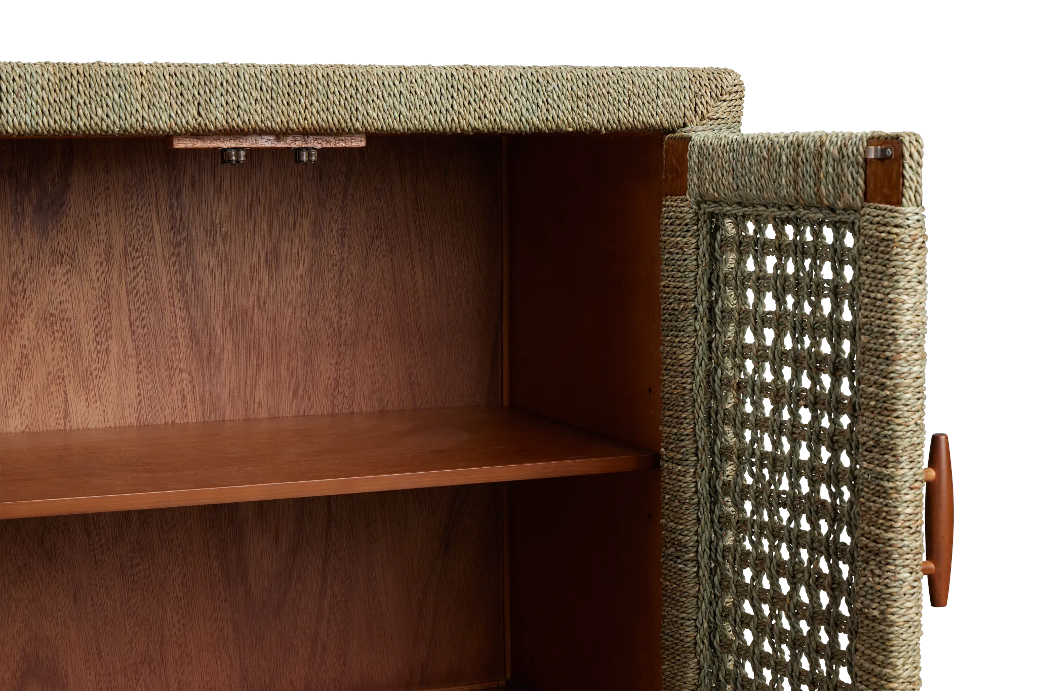 Costas Mid Tone Woven Cabinet