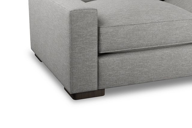 Edgewater Victory Gray Large Two-arm Sectional