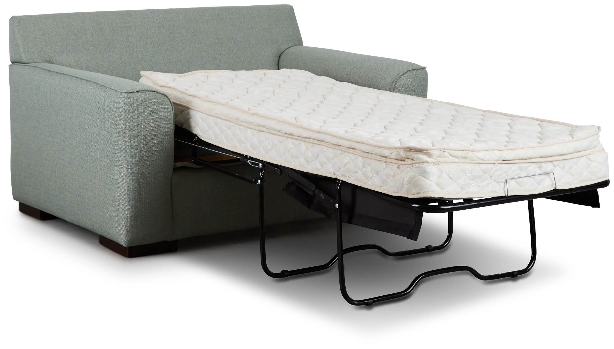 Austin Green Fabric Innerspring Sleeper