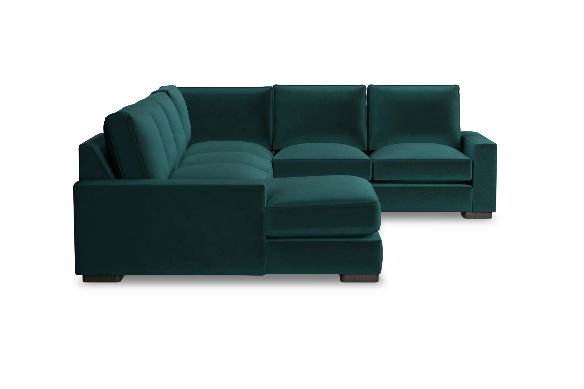 Edgewater Joya Teal Medium Left Chaise Sectional Edgewater Joya Teal Medium Left Chaise Sectional