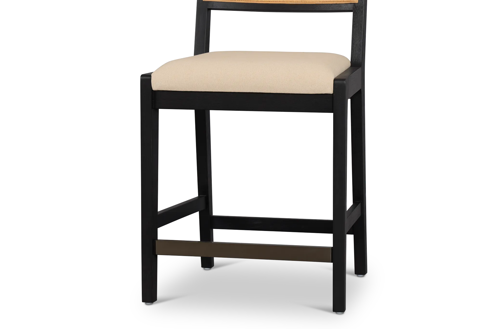 Pacific Black Woven 24" Barstool