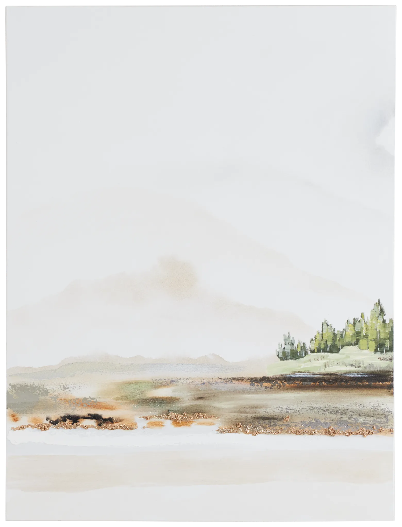 Rosita Light Blue Canvas Wall Art