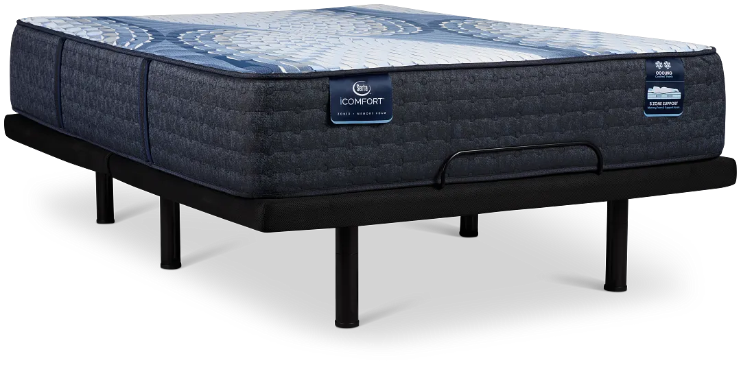 Serta Icomfort Iona Medium Elite Adjustable Mattress Set