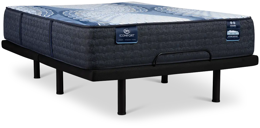 Serta Icomfort Iona Medium Elite Adjustable Mattress Set Serta Icomfort Iona Medium Elite Adjustable Mattress Set