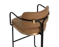 Stark Brown 30" Upholstered Barstool