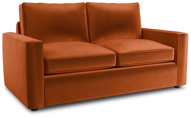 Siesta Joya Orange Fabric Innerspring Sleeper