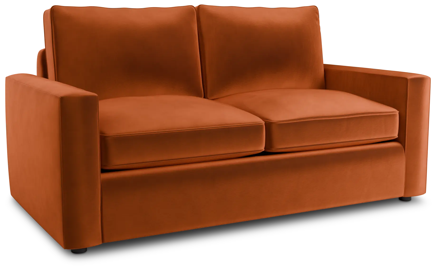 Siesta Joya Orange Fabric Innerspring Sleeper Siesta Joya Orange Fabric Innerspring Sleeper