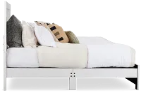 Ollie White Panel Bed