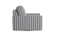 Edgewater Sea Lane Dark Blue Swivel Chair