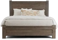 Salt Lake Gray Poster Bed