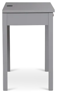 Charleston Gray 1-drawer Desk