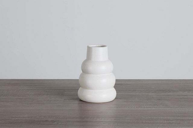 Riverside White Large Vase