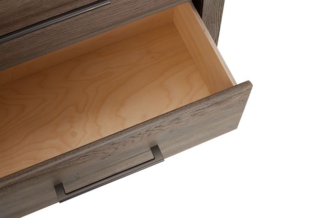 Salt Lake Gray Nightstand