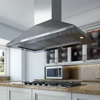 Xo Appliance 36 Series Stainless Steel 36" Island Vent Hood