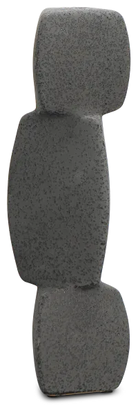 Owald Black Medium Candle Holder